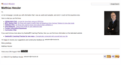 Desktop Screenshot of mhessler.de